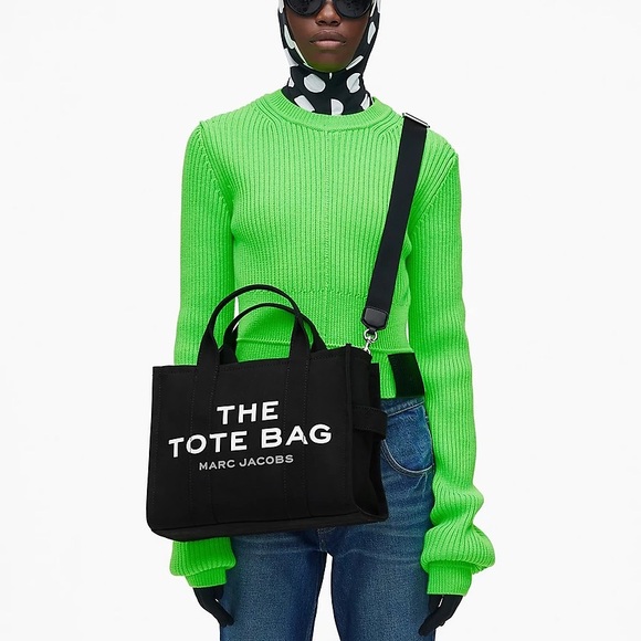 Marc Jacobs The Canvas Medium Tote Bag W/ Adjustable Strap - Picture 5 of 10